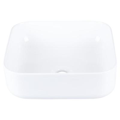 Waskom Differnz Guido Vierkant 39x39x14.5 cm Keramiek Wit Waskom Differnz Guido Vierkant 39x39x14.5 cm Keramiek Wit