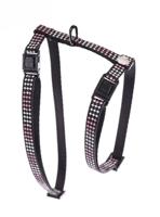 MARTIN SELLIER KATTENTUIG KRUIS ROZE / ZWART 35-50X1 CM - thumbnail