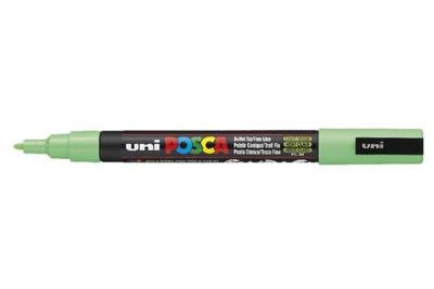 Uni-Posca Posca marker, afm pc-3m, lijndikte 0,9-1,3 mm, fijn, lichtgroen, 1 stuk