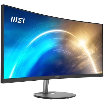 MSI Pro MP341CQ computer monitor 86,4 cm (34") 3440 x 1440 Pixels UltraWide Quad HD Zwart MSI Pro MP341CQ computer monitor 86,4 cm (34") 3440 x 1440 Pixels UltraWide Quad HD Zwart