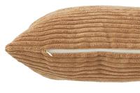 J-Line kussen Streep - textiel - caramel - thumbnail