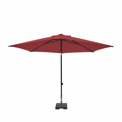 Madison Parasol mykanos push-up rond 250 cm rood
