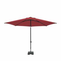Madison Parasol mykanos push-up rond 250 cm rood - thumbnail