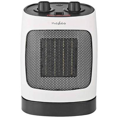 Nedis HTFA19WT Keramische ventilatorkachel 20 m² Wit, Grijs