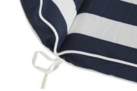 Kussen DKD Home Decor Wit Marineblauw Strepen 42 x 4 x 115 cm - thumbnail