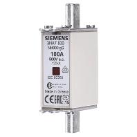 Siemens 3NA7830 Zekeringsinzetstuk Afmeting zekering : 000 100 A 500 V/AC, 250 V/DC 3 stuk(s)