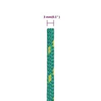 VidaXL Boottouw 3 mm 500 m polypropyleen groen - thumbnail