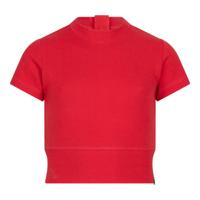 T-shirt Cropped Poppy Red - thumbnail