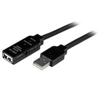 Verlengkabel USB Startech USB2AAEXT20M 20 m Zwart - thumbnail