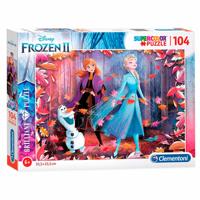 Clementoni - Frozen 2 Puzzel 104st - thumbnail