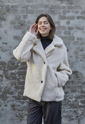 Sisters Point Coat Darla-Ja | Cream