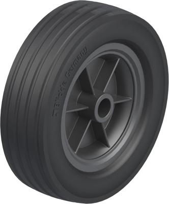 Blickle VPP 254/25G Wiel met hoog draagvermogen Wieldiameter: 250 mm Draagvermogen (max.): 300 kg 1 stuk(s)