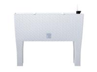 Prosperplast Bloembak (Wit, 80 x 33 x 62 cm) - thumbnail