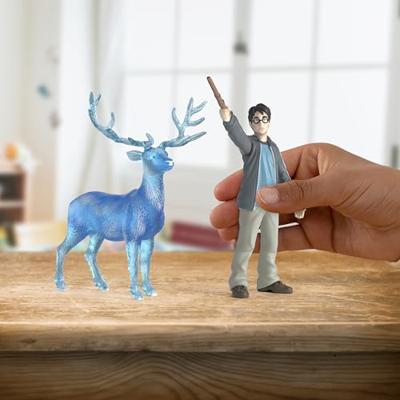 Schleich Wizarding World Harry Potter en Patronus - thumbnail