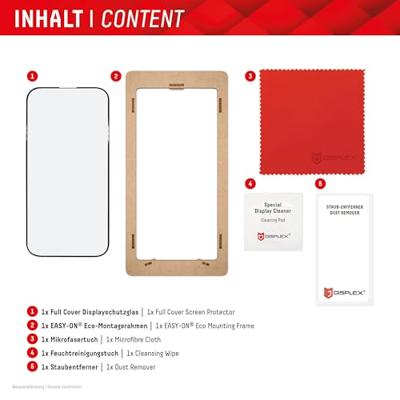 DISPLEX 01897 Screenprotector (glas) Samsung Galaxy S25 1 stuk(s) Anti-vingerafdruk