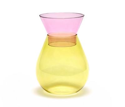Peleg Design Twotone Vaas - Geel Peleg Design Twotone Vaas - Geel