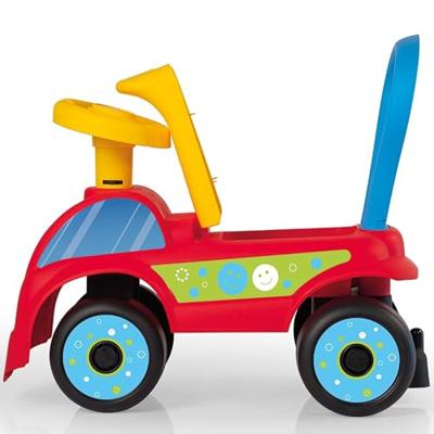 Dolu loopauto 37x21x47 cm geel/blauw/rood