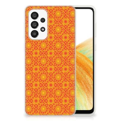 Samsung Galaxy A33 5G | TPU bumper | Batik Oranje