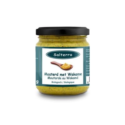 Salterra Mosterd met wakame bio 180 Gram