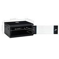 VidaXL Netwerkkast voor aan de muur 4u 19" ip20 600x450x285 mm - thumbnail