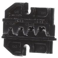 Knipex 97 49 04 97 49 04 Krimpinzetstuk Ongeïsoleerde, open connectoren Geschikt voor tangen Stekkerbreedte 2.8/4.8 mm 0.1 tot 2.5 mm² Geschikt voor merk - thumbnail