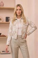 Helena Hart Blazer Jacky Foil 7742 Blazers Ecru - thumbnail