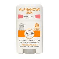 Alphanova Sun Sun stick face pink SPF50+ 12 Gram - thumbnail