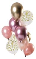 Ballonnen Set Golden Blush Premium - 12 Stuks - thumbnail