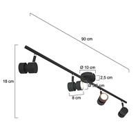 Steinhauer 4-lichts opbouwspotNatasja LED led - 7904ZW - thumbnail
