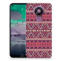 Nokia 3.4 TPU bumper Aztec Paars - thumbnail