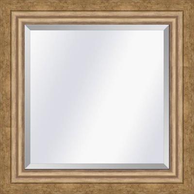 Moderne spiegel Lucerne Goud medium 52mm