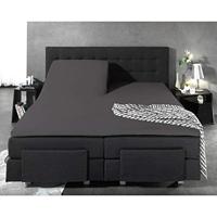 Dreamhouse Splittopper Katoen Hoeslaken Antraciet 140 x 200 - thumbnail