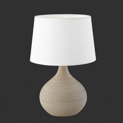 Trio TafellampMartin 29cm cappuccino met wit - R50371025