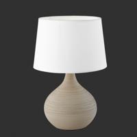 Trio TafellampMartin 29cm cappuccino met wit - R50371025 - thumbnail