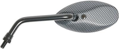 Coming Soon Spiegel mirrors left, universal carbon, oval