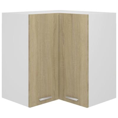 Hanghoekkast Lyon 57x57x60 cm bewerkt hout sonoma eikenkleurig