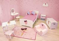 Kinderstoel Fun House Dancer Ballerina Club Roze 52 x 33 x 42 cm - thumbnail