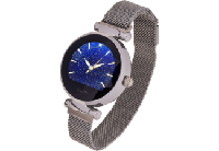 Garett Electronics Staal vrouwen Lisa Smartwatch, zilver, 5903246282825 - thumbnail