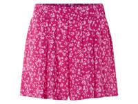 esmara Korte dames broek (Roze/print, S (36/38)) - thumbnail