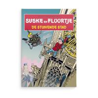 Persoonlijk stripboek - Suske en Wiske 'De stuivende stad' (Hardcover) - thumbnail