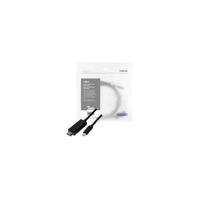 LogiLink UA0330 USB-C-displaykabel USB-C / HDMI Adapterkabel USB-C stekker, HDMI-A-stekker 3.00 m Zwart - thumbnail