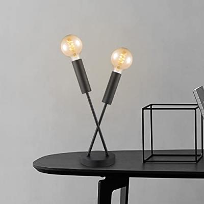 Light depot - tafellamp Twint 2L - zwart - Outlet Light depot - tafellamp Twint 2L - zwart - Outlet