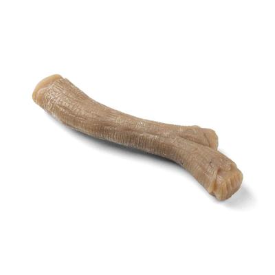Nylabone Maximale sterkte taaie extreme gastronomische stick hond kauwspeelgoed, doordrenkt met extra pindakaas smaak doorheen, extra groot, voor honden van meer dan 23 kg