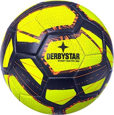 Derbystar Mini Voetbal Street Soccer V22 geel blauw oranje 4271