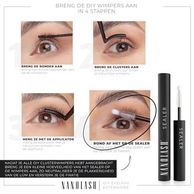 Nanolash DIY Eyelash Extensions Sealer