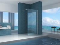 Eco inloopdouche 800 x 2000 x 8 mm nano helder glas/chroom - thumbnail