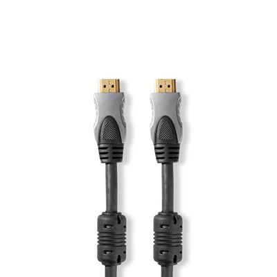 High Speed HDMI-Kabel met Ethernet | HDMI-Connector - HDMI-Connector | 5,00 m | Antraciet High Speed HDMI-Kabel met Ethernet | HDMI-Connector - HDMI-Connector | 5,00 m | Antraciet