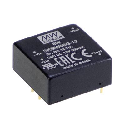 MEAN WELL SKMW06G-05 DC/DC-converter, print 1.2 A 6 W Aantal uitgangen: 1 x Inhoud 1 stuk(s)