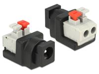 DeLOCK DC 5.5 x 2.1 mm female > Terminal Block adapter - thumbnail