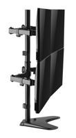 Equip 650127 monitorarm vrijstaand Zwart - thumbnail